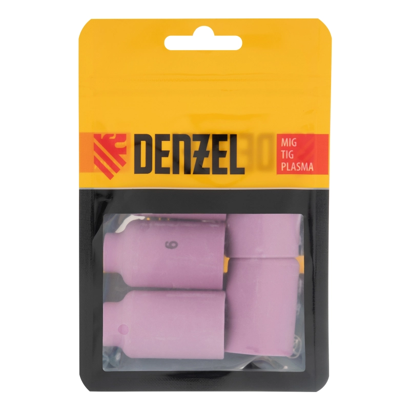 Набор керамических сопел для газовой линзы № 5, 6, 7, 8, 10 Denzel (93659)
