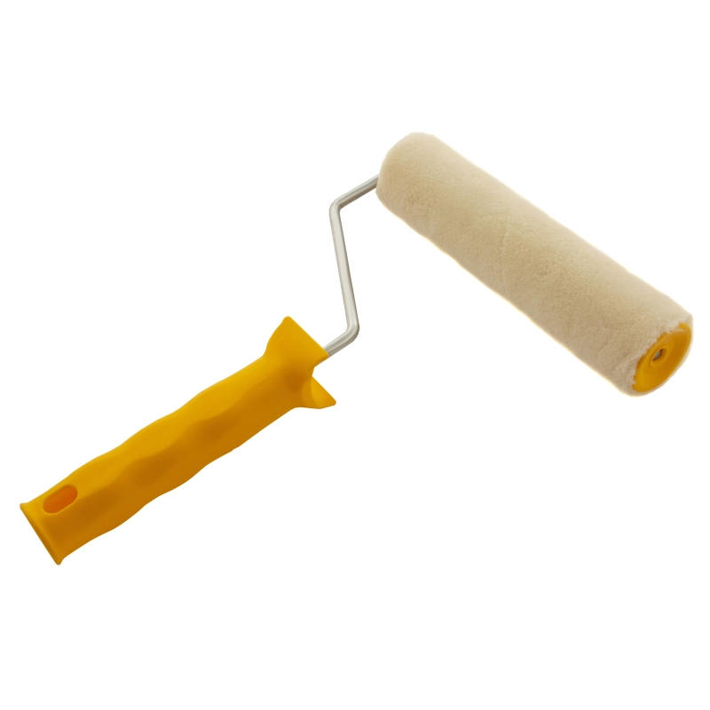 Валик "Лаки", 180 мм, ворс 5 мм, D - 36 мм, D ручки - 6 мм, велюр Сибртех (80242)