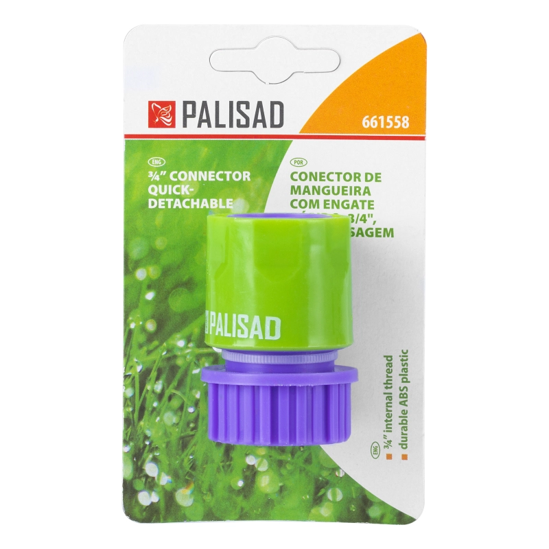Соединитель пластмассовый быстросъемный, внутренняя резьба 3/4" Palisad (661558)