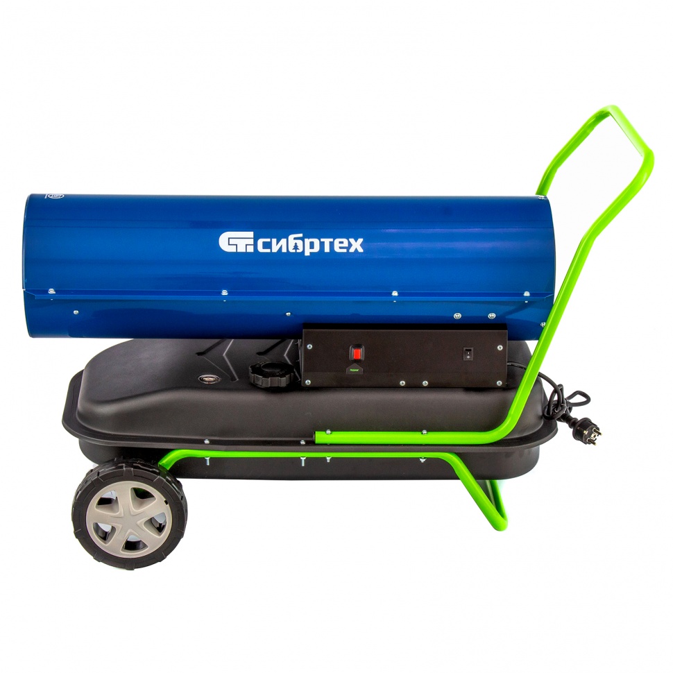 Дизельная тепловая пушка СТД-50, 50 кВт, 1100 м3/ч, прямой нагрев Сибртех (96469)