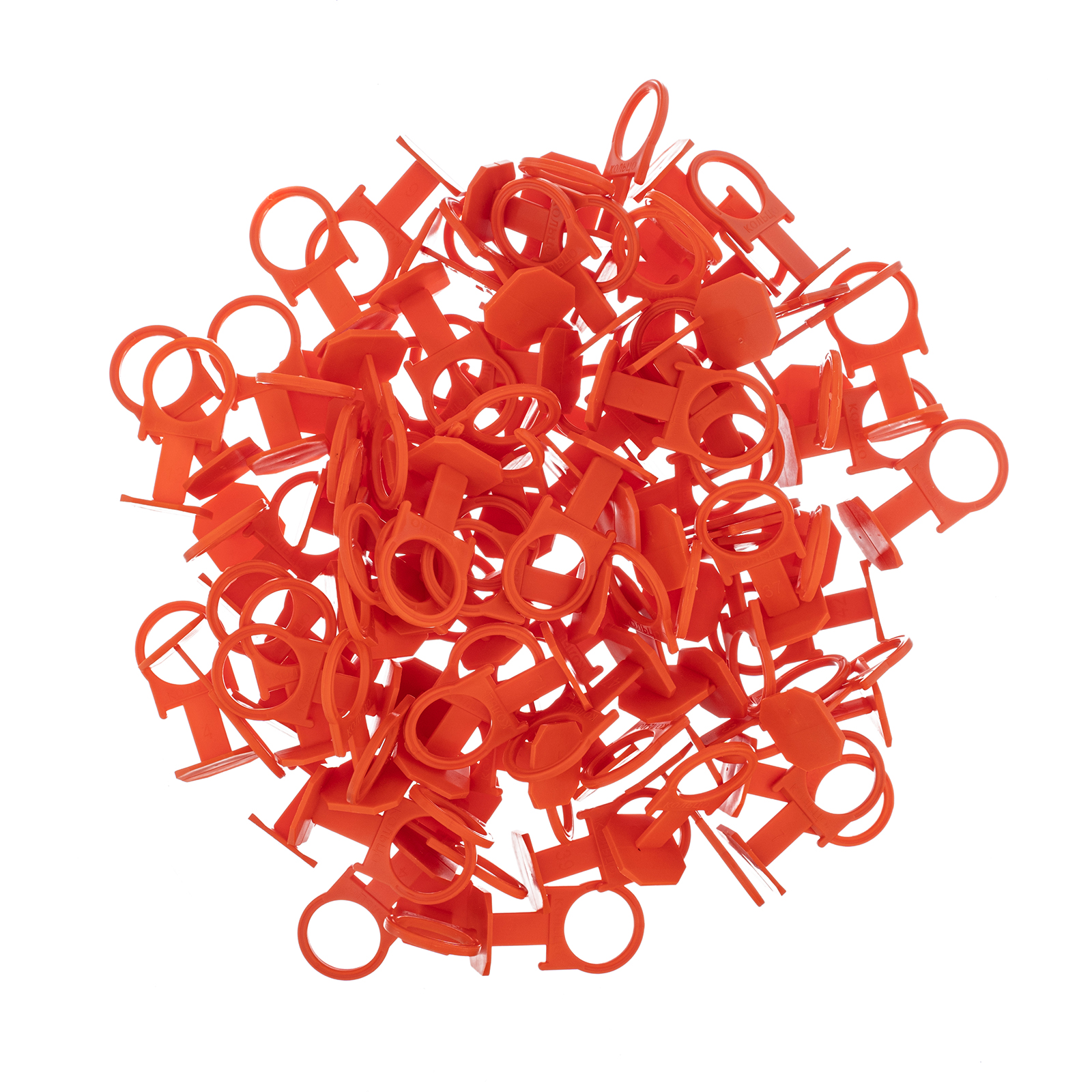 Зажим для системы выравнивания плитки СВП Кольцо, 100 шт. в пакете Сибртех (88110)