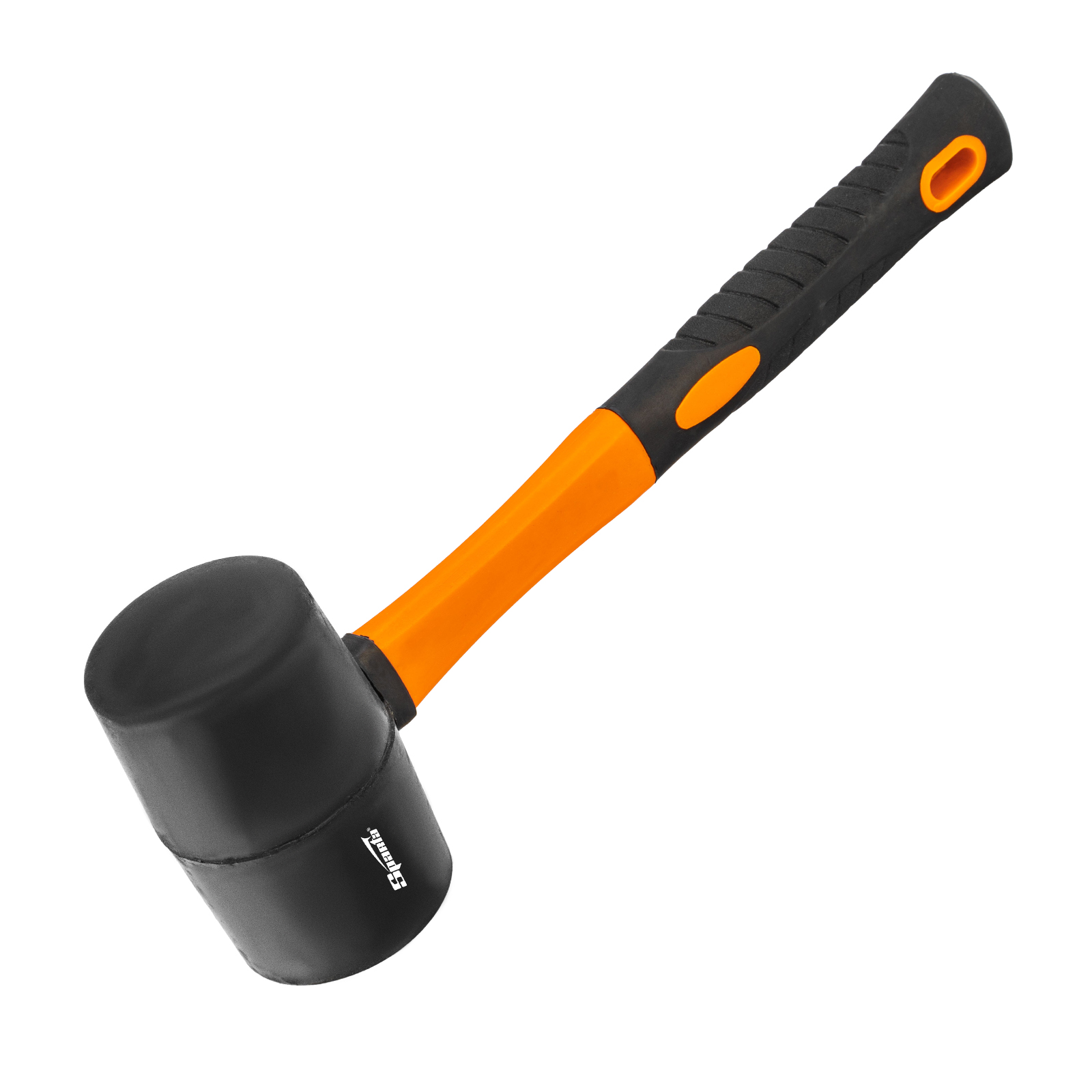 Киянка резиновая, 680 г, черная резина, фибергласовая рукоятка Sparta (11127)