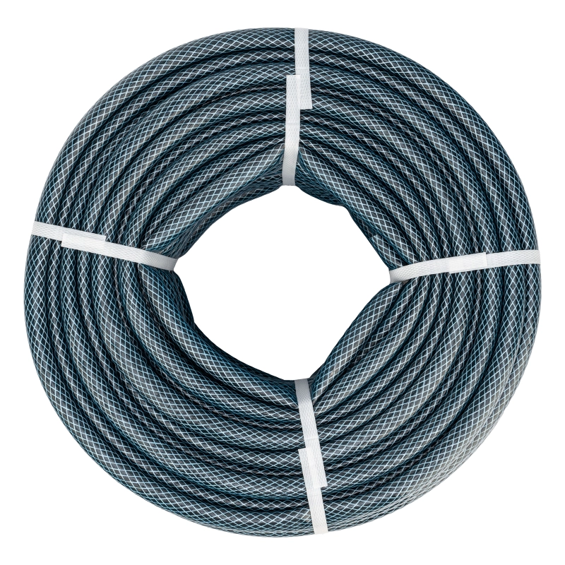 Шланг поливочный армированный ПВХ 1/2", 50 м, урожайный Сибртех (675422)