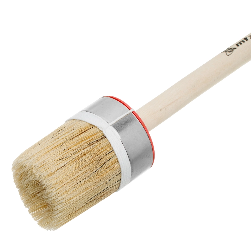 Кисть круглая, Профи №14 (50 мм) натуральная щетина, деревянная ручка MTX (82051)