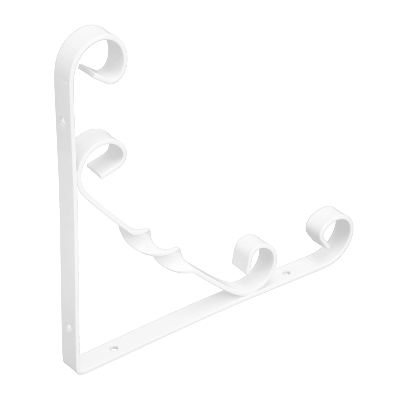 Кронштейн декоративный, 200 х 200 мм, белый Сибртех (94051)