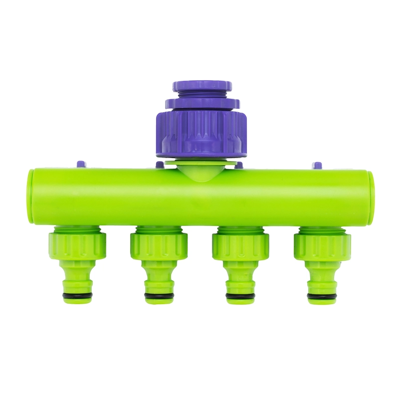 Разветвитель четырехканальный 1/2-3/4, регулируемый Palisad (66425)