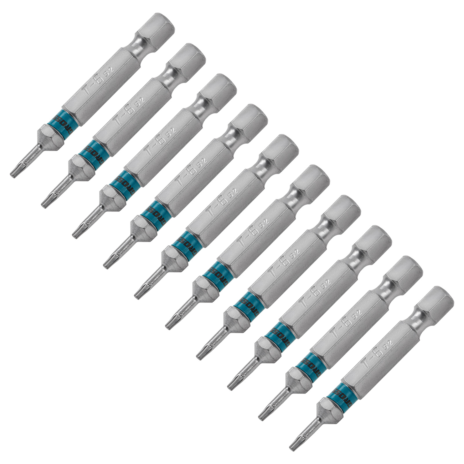 Бита Torx 6 х 50, сталь S2, 10 шт. Gross (11466)