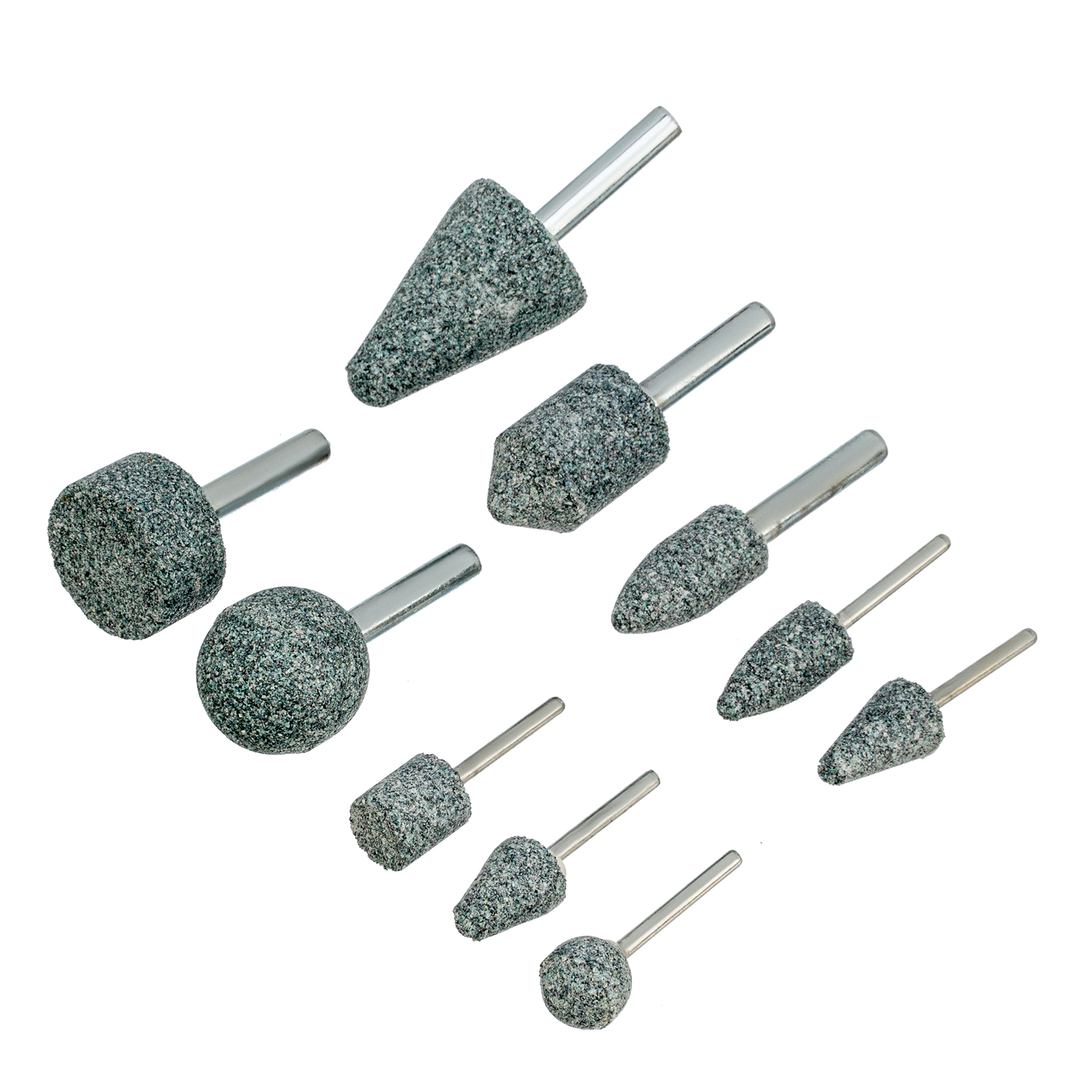 Набор шарошек для дрели (ПШМ) 10 шт Denzel (76028)