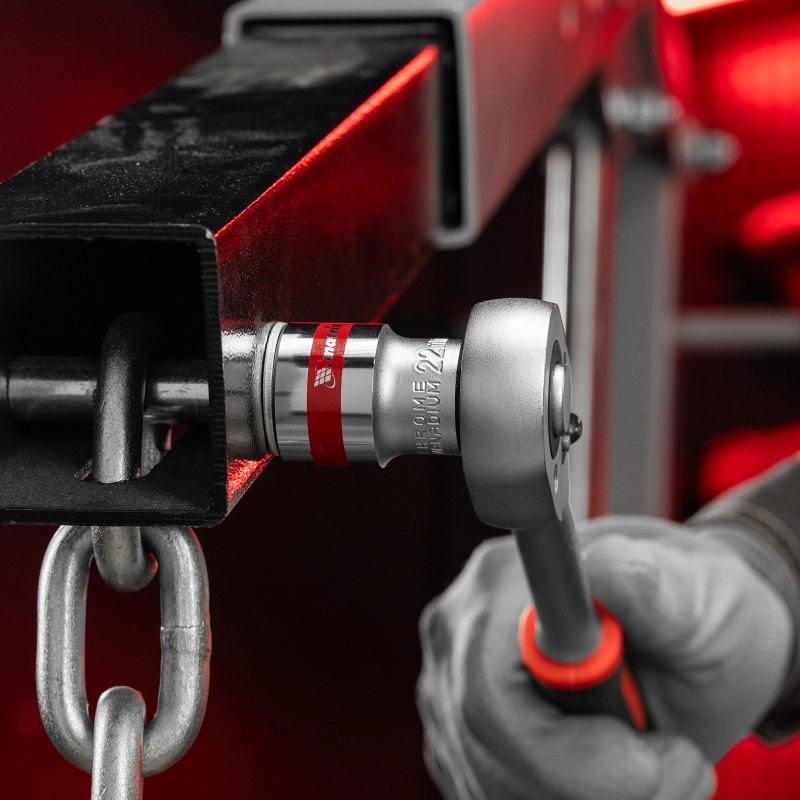 Головка торцевая, 22 мм, шестигранная, CrV, под квадрат 1/2, хромированная Matrix (13122)