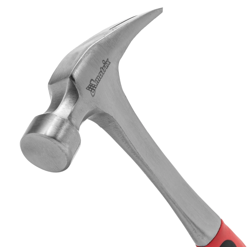 Молоток-гвоздодер, 570 г, цельнометаллический, двухкомпонентная рукоятка Matrix (10463)