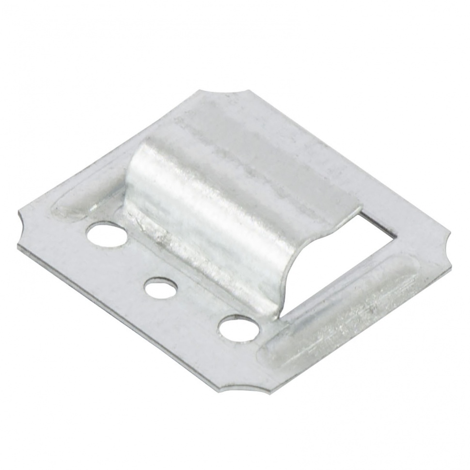 Кляймер №4, оцинкованный с гвоздями, 100 шт Сибртех (46574)