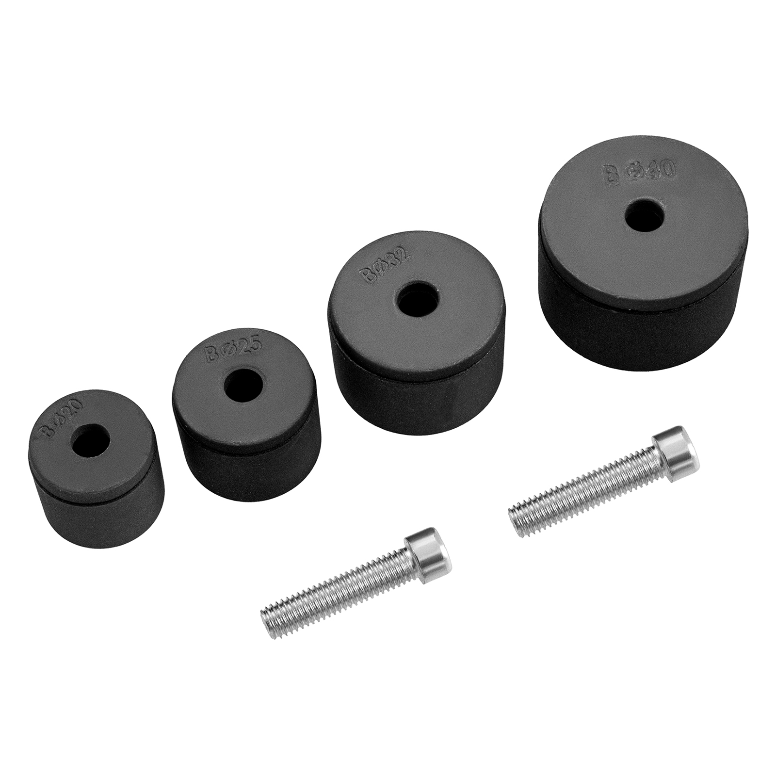 Насадки с тефлоновым покрытием к аппарату для сварки полипропиленовых труб, D 20 25 32 40 мм Kronwerk (94286)