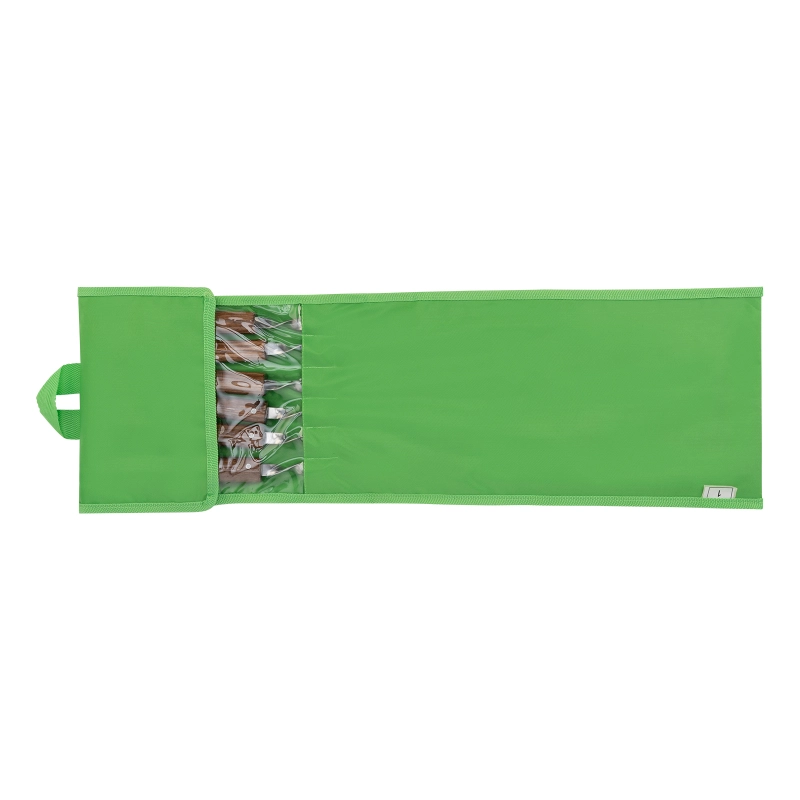 Набор шампуров угловых, 650 мм, с цельной деревянной рукояткой, в чехле, 6 шт, Camping Palisad (69681)