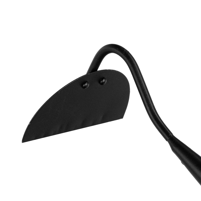 Мотыга стальная, 161х91х1185 мм, закаленная, деревянный лакированный черенок, LUXE Palisad (623258)