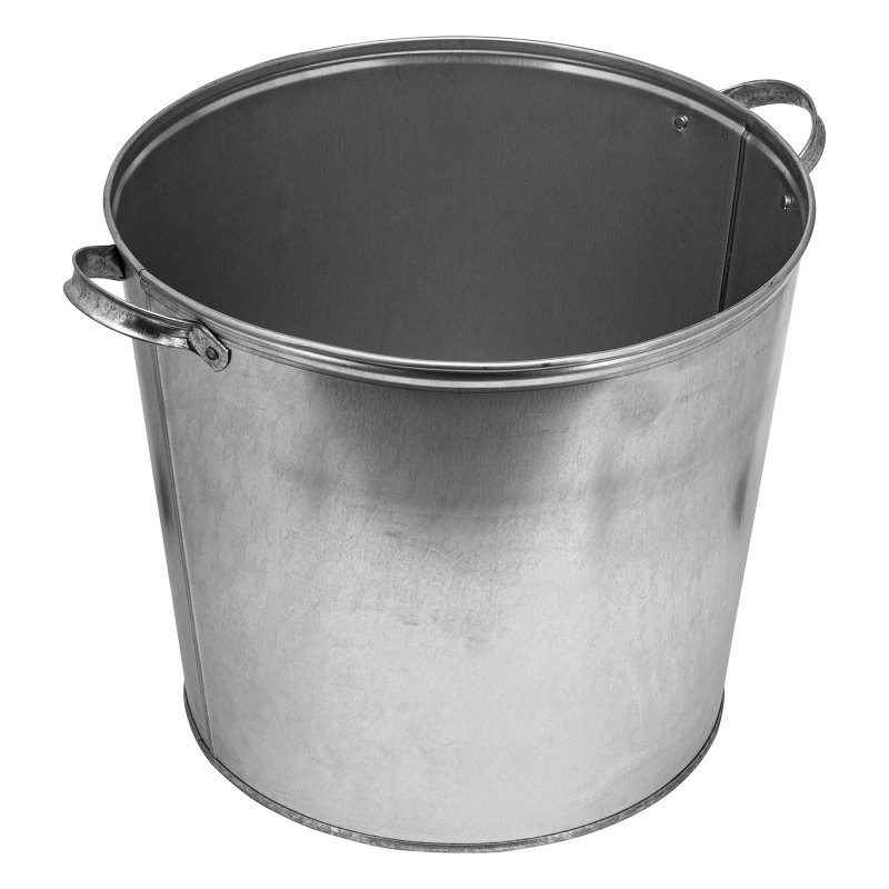 Бак для воды оцинкованный с крышкой (крышка с ручкой) 32 л, без крана (67549)