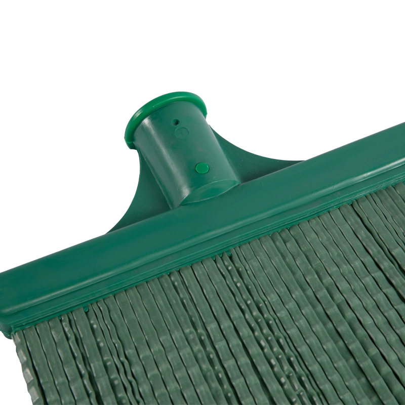 Метла полипропиленовая, 230 х 250 мм, плоская, без черенка, Сибртех (63215)