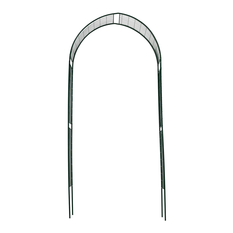 Арка садовая разборная «Сетка широкая» 2.5 х 0.5 х 1.2 м (69124)