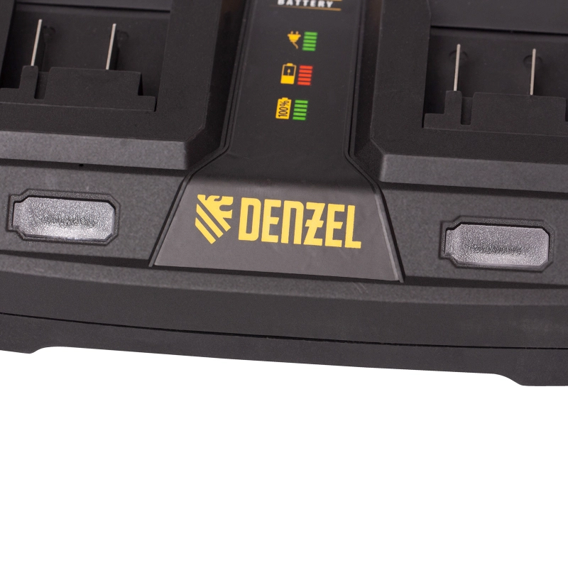Кусторез аккумуляторный RBC510-36, Li-ion, 36 В, 4 Ач, нож 510 мм, поворотная ручка Denzel (59410)