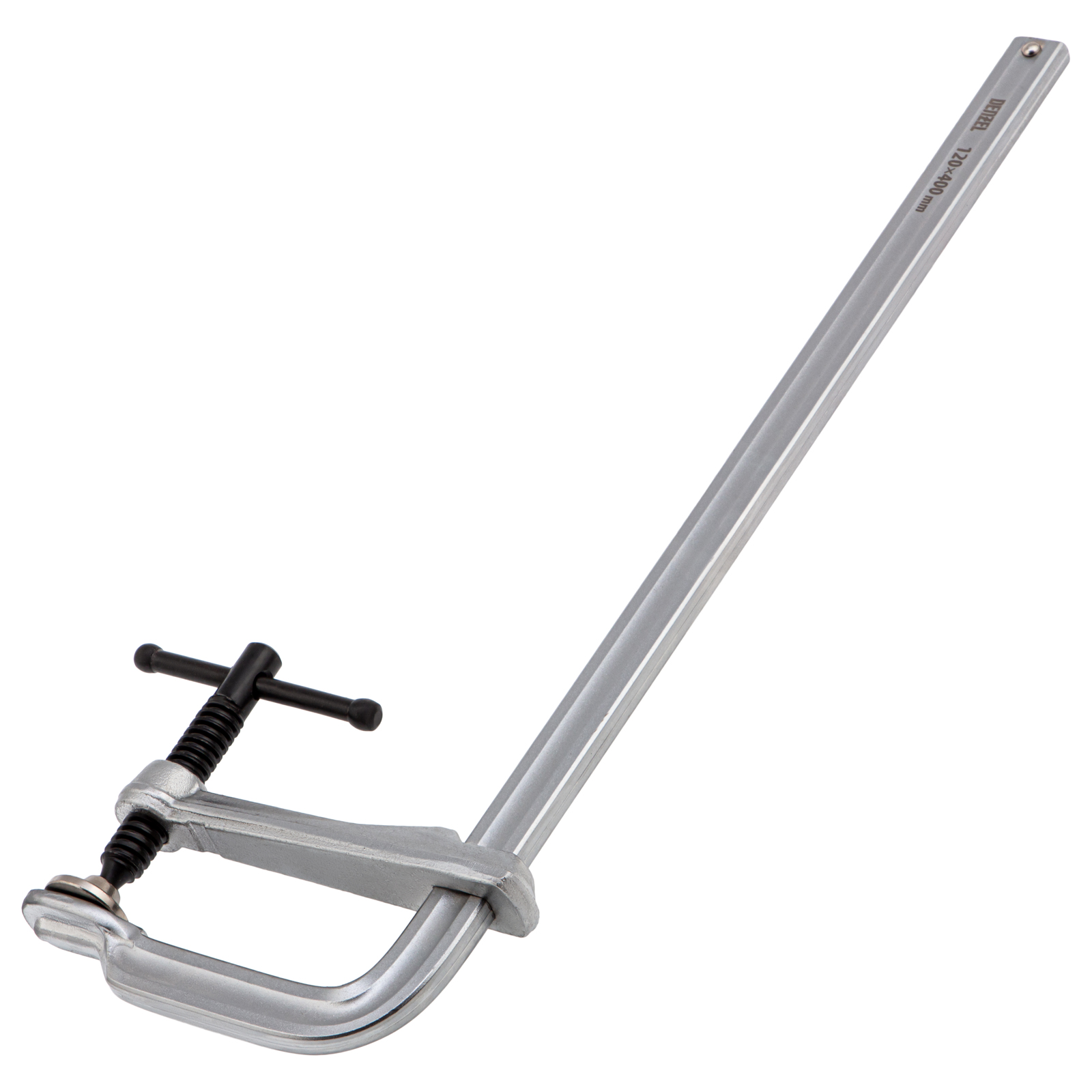 Струбцина F-образная, 120x400мм, кованая Denzel (20478)