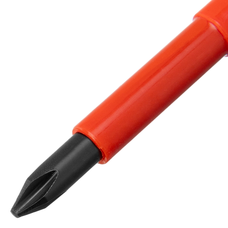 Набор отверток диэлектрических до 1000 В, 5 шт, тестер, CrV, двухкомпонентные рукоятки Сибртех (12937)