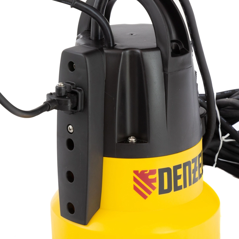 Дренажный насос DP500E, 500 Вт, подъем 7 м, 7000 л/ч Denzel (97218)