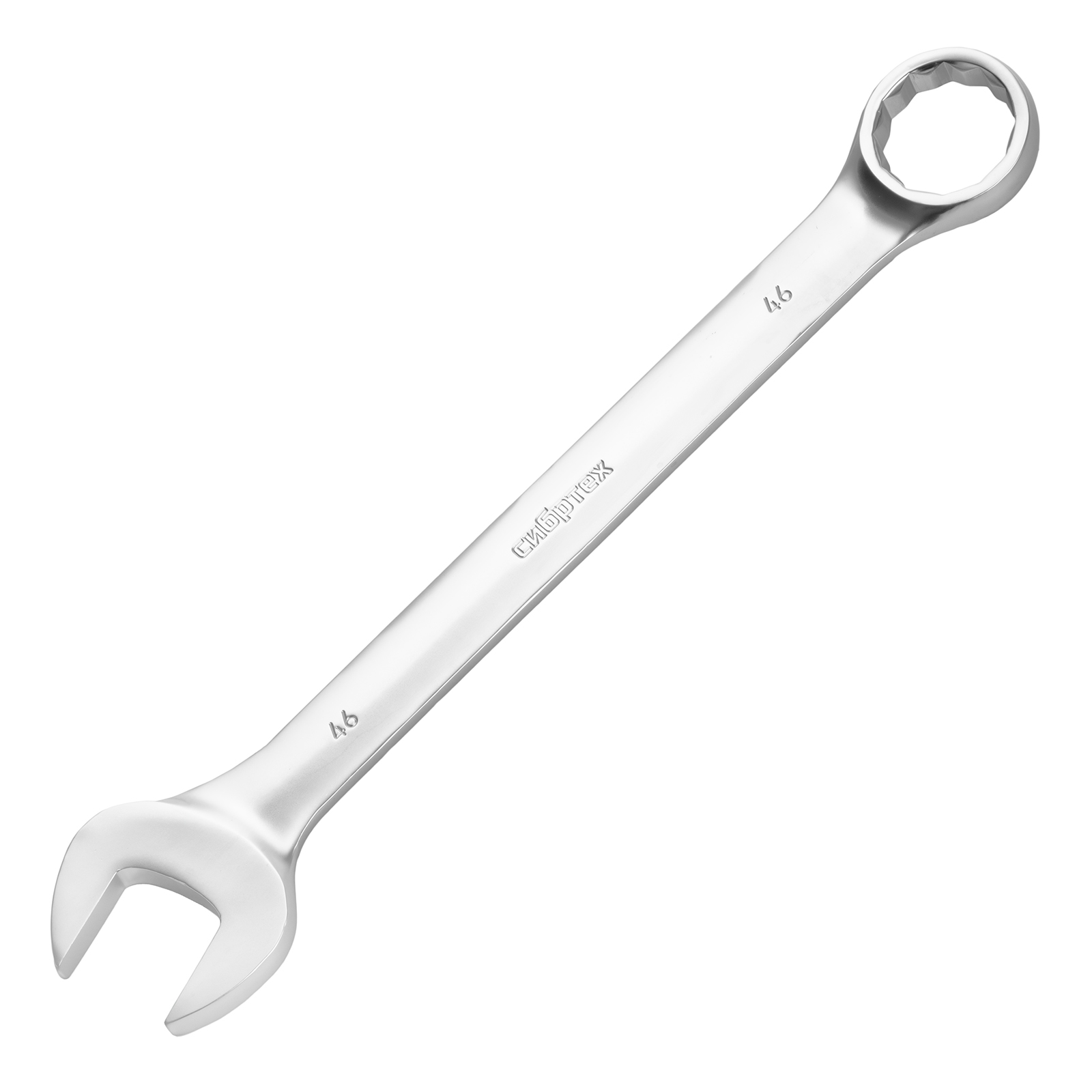 Ключ комбинированный 46мм, никелированный Сибртех (14927)
