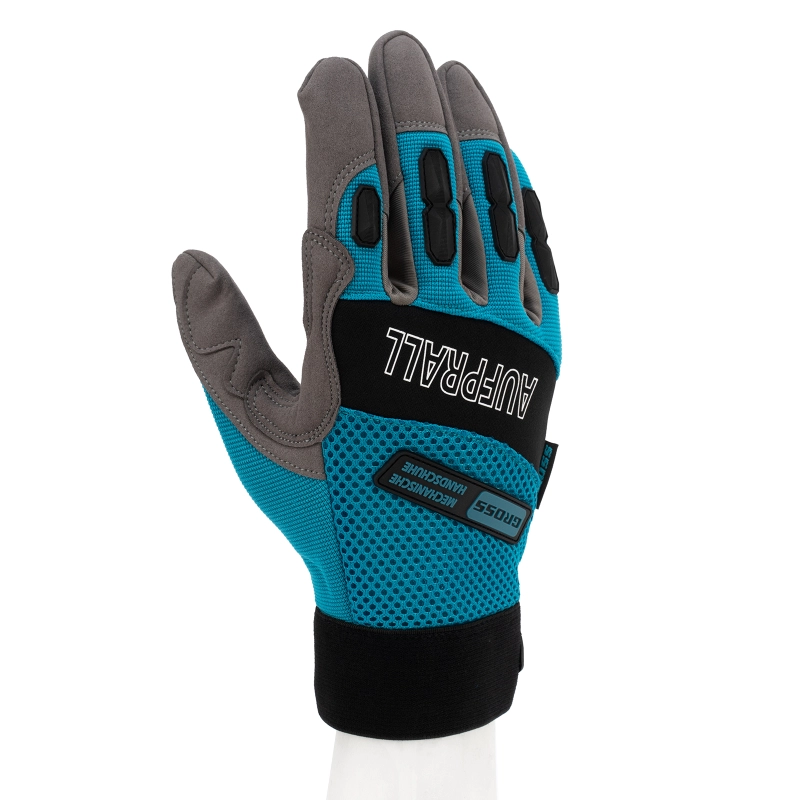 Перчатки универсальные комбинированные, с защитными накладками, STYLISH, размер XL (10) Gross (90320)