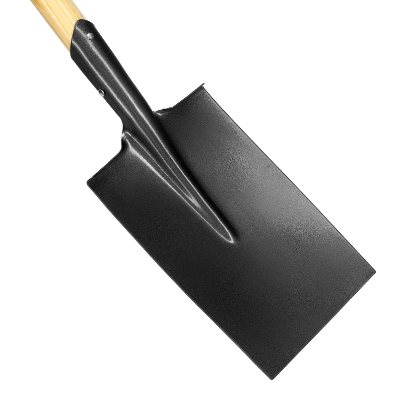 Лопата прямоугольная, 195х290х1150 мм, деревянный лакированный черенок Palisad (61387)