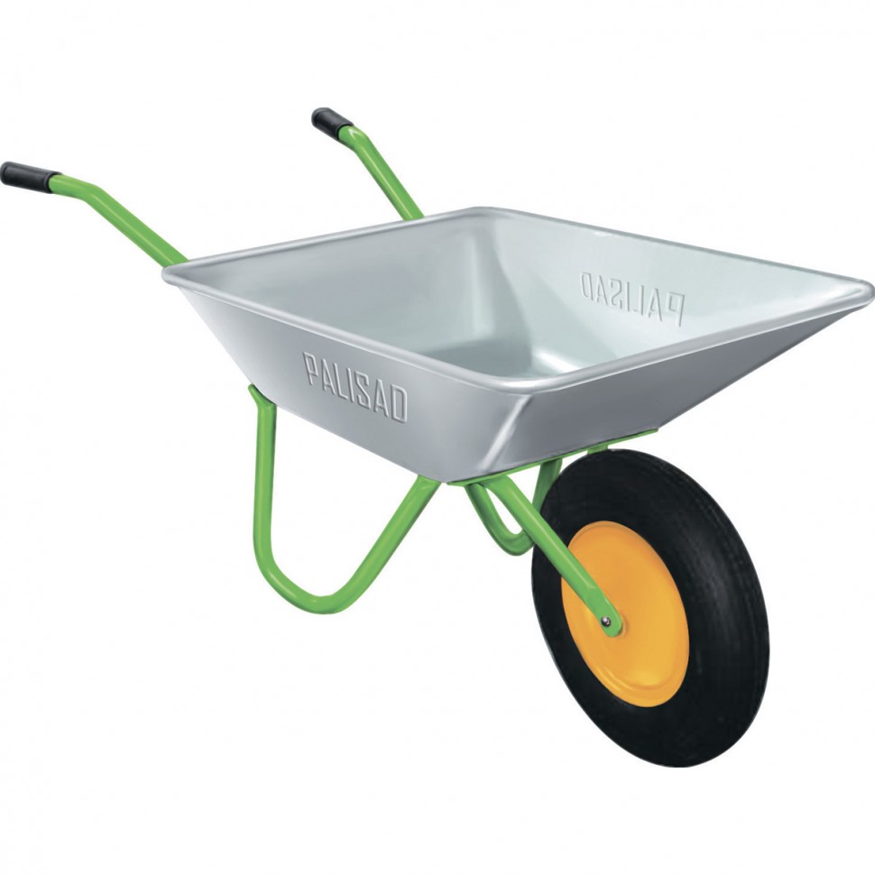 Тачка садовая, грузоподъемность 100 кг, объем 65 л Palisad (689123)