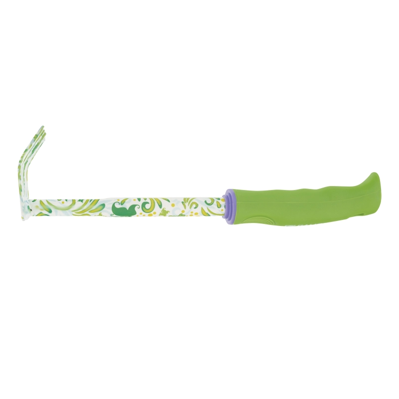 Грабли 5 - зубые, 85 х 310 мм, стальные, пластиковая рукоятка, Flower Green, Palisad (62039)
