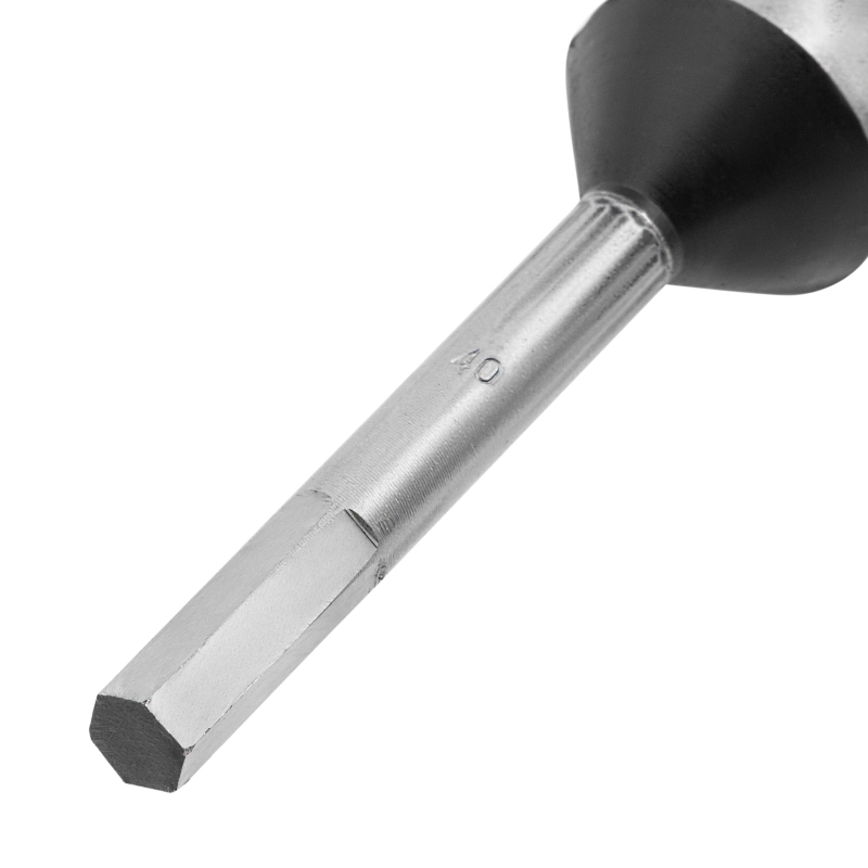 Сверло по дереву шнековое, 40 х 600 мм, шестигранный хвостовик Matrix (70188)