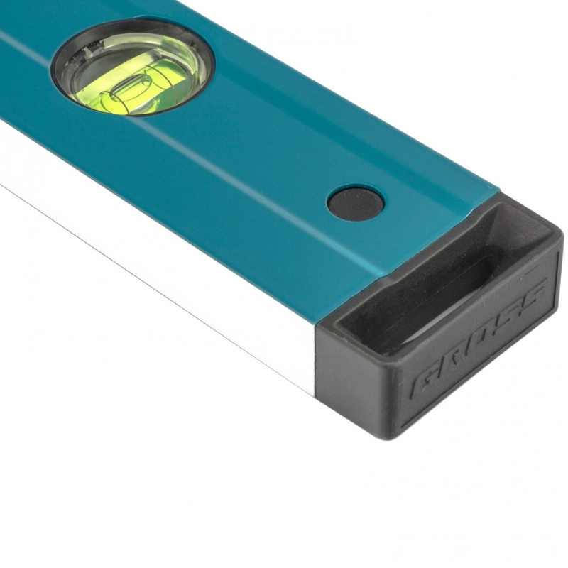 Уровень алюминиевый, 1500 мм, 2 рукоятки, фрезеровка, 3 глазка, Prazision Gross (34444)