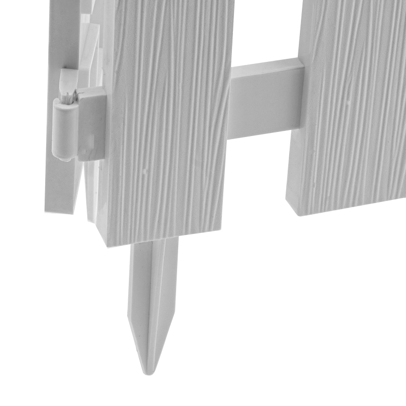 Забор декоративный "Классика", 29 х 224 см, белый, Palisad (65008)