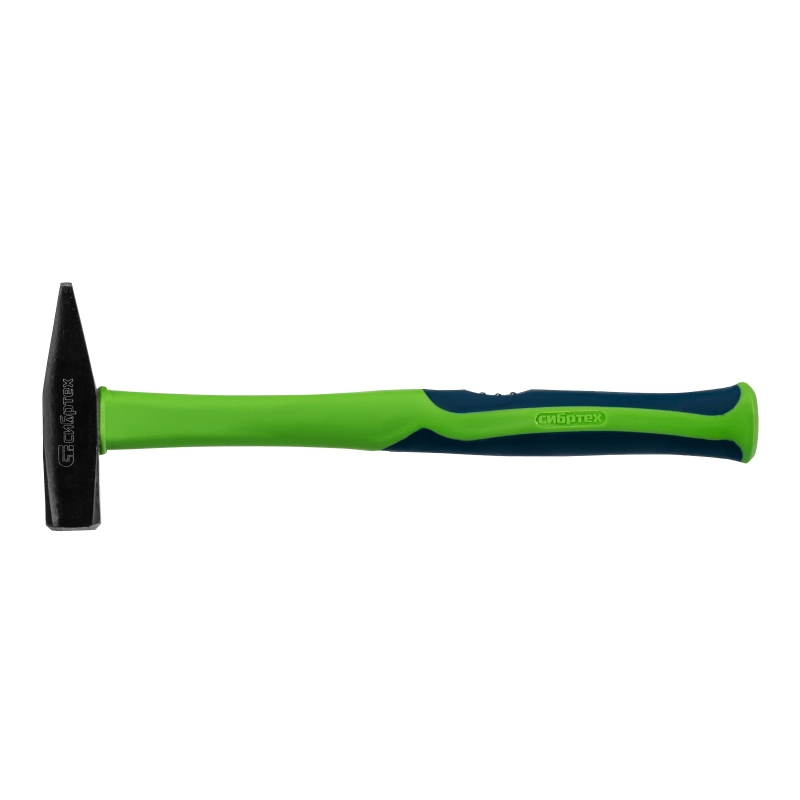 Молоток слесарный, 200 г, фибергласовая обрезиненная рукоятка Сибртех (10318)