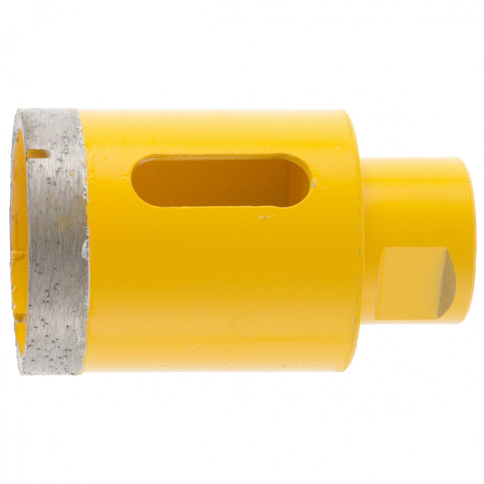 Сверло алмазное по керамограниту, 45 мм, мокрая резка, М14 Denzel (72688)