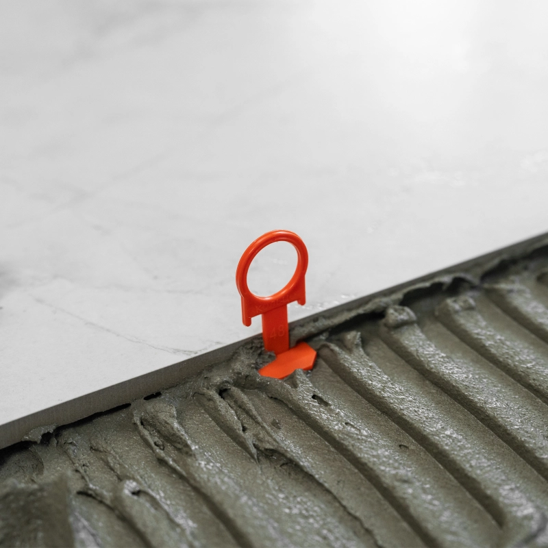 Комплект зажим + клин для системы выравнивания плитки СВП Кольцо, 250/250 шт. в коробе Сибртех (88114)