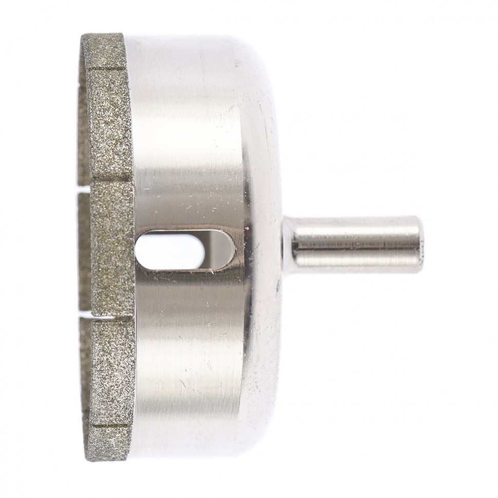 Сверло по стеклу и керамической плитке, 70 х 55 мм, цилиндрический хвостовик Сибртех (726707)