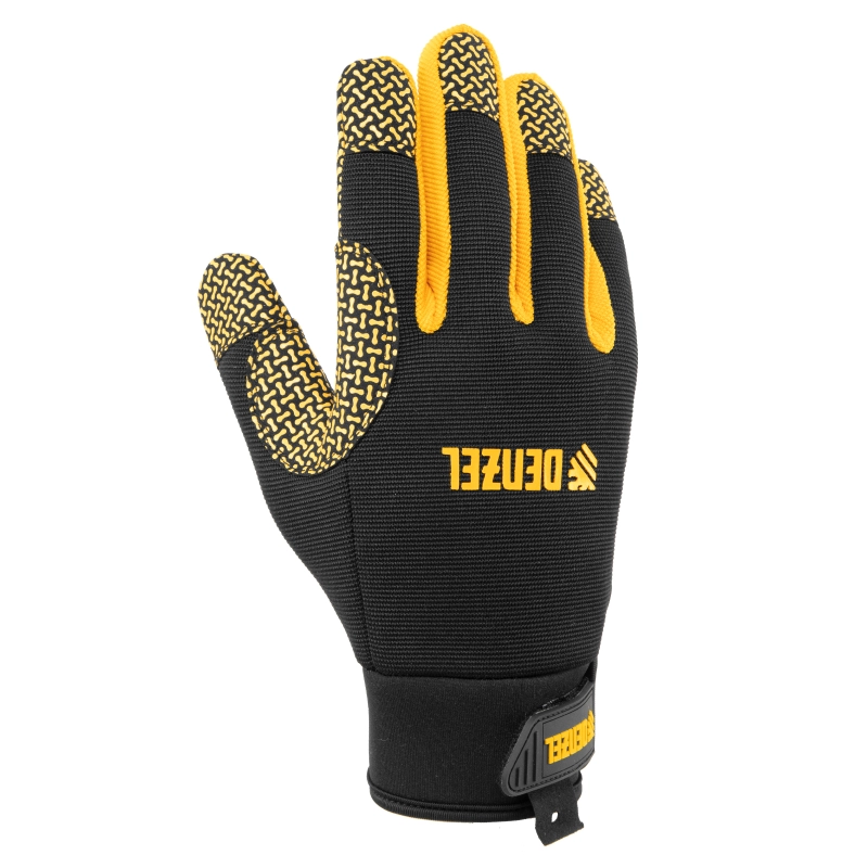 Перчатки универсальные,силиконовое нанесение, размер 9 Denzel (67999)