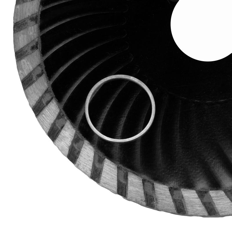 Диск алмазный, отрезной Turbo, 125 х 22.2 мм, сухая резка Sparta (731195)