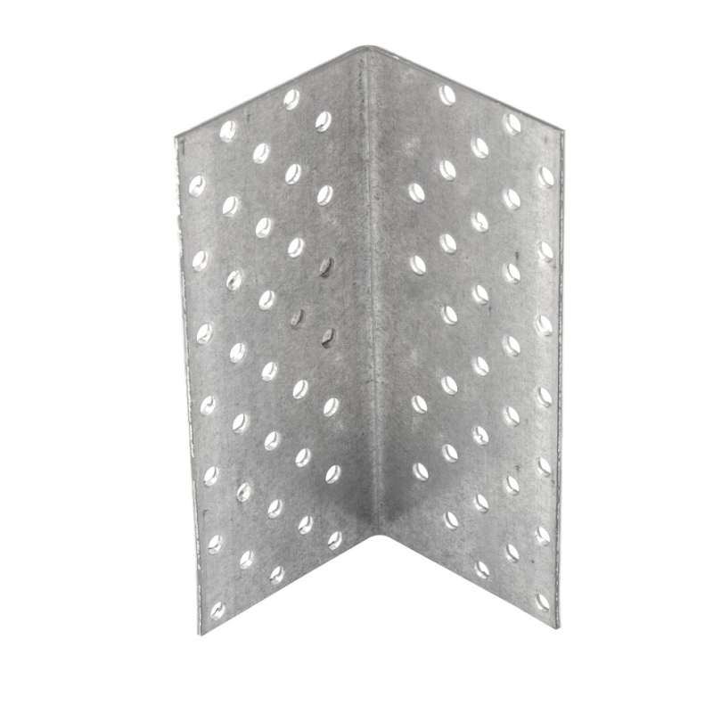 Крепежный уголок равносторонний  2 мм,   KUR 60 x 60 x 140 мм Сибртех (46590)