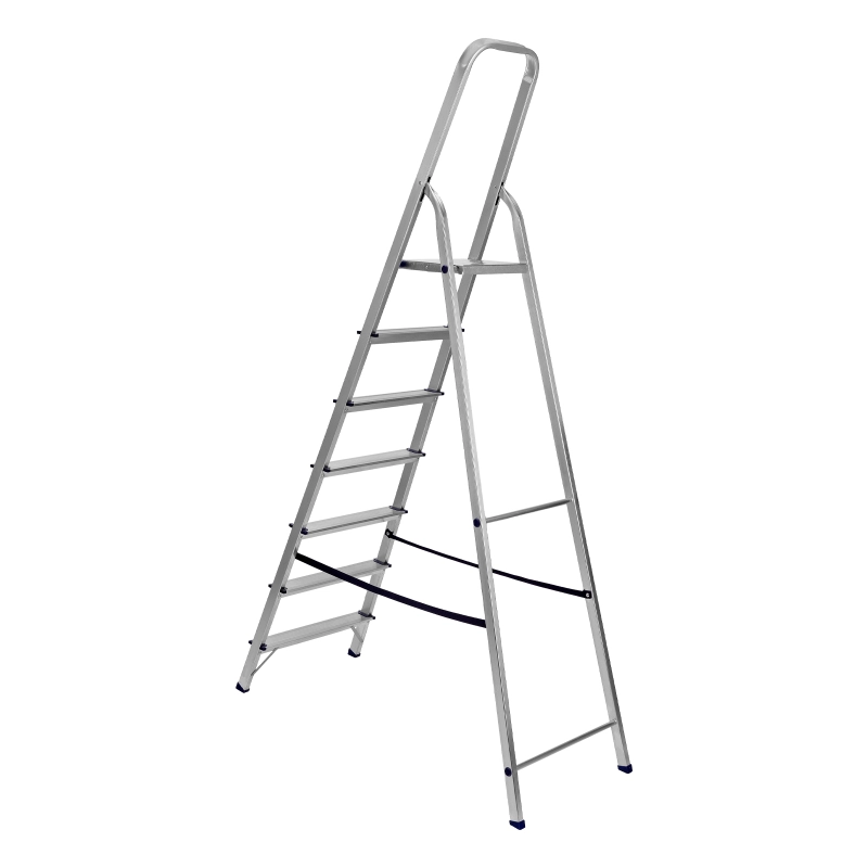 Стремянка, 7 ступеней, алюминиевая, Сибртех (97717)