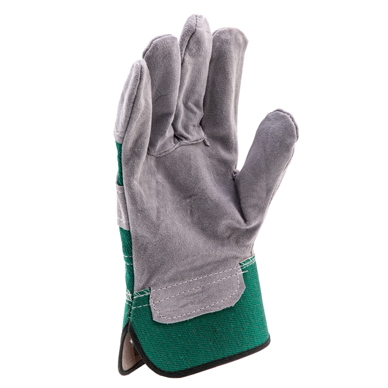 Перчатки спилковые комбинированные, усиленные, размер XL, Palisad (679025)