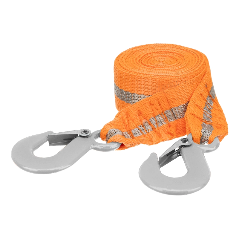 Трос буксировочный 10 т, 5 м, 2 крюка, сумка на молнии Stels (54383)