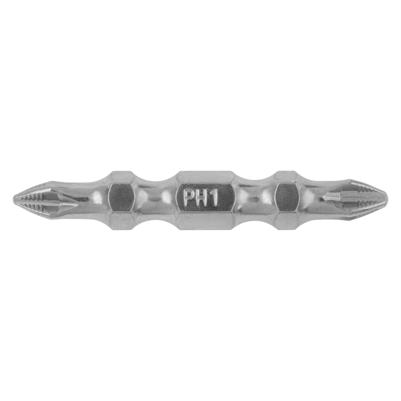 Бита двухсторонняя, PH2-PH1 х 45 мм, сталь S2, 10 шт. Gross (11211)