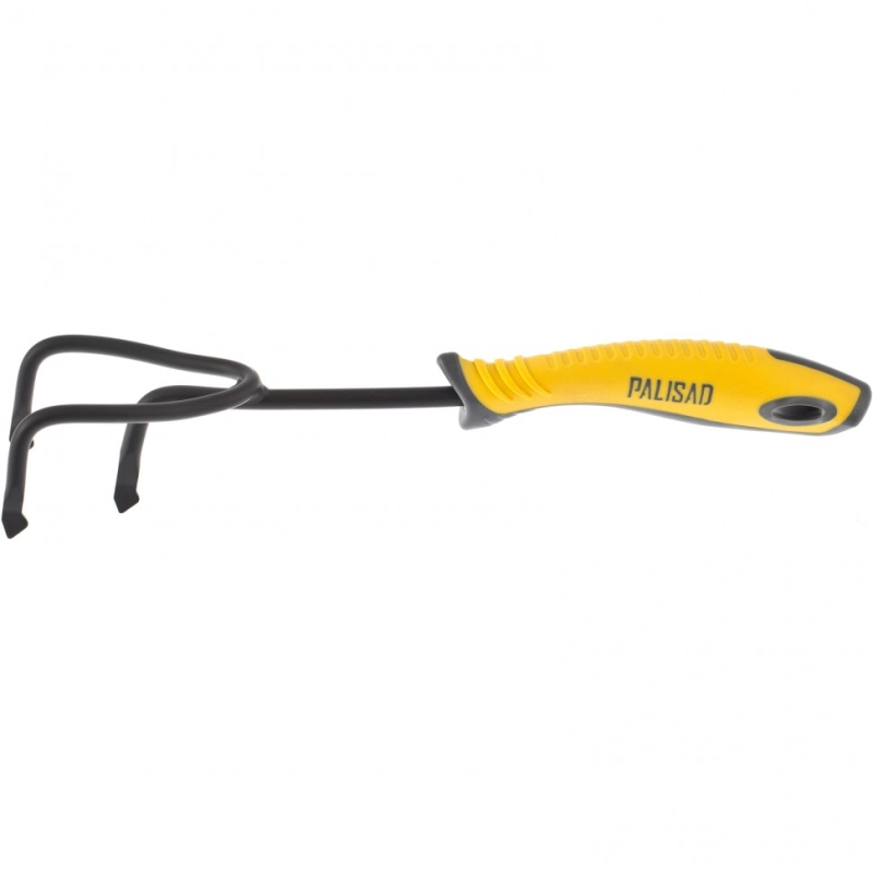 Рыхлитель 3 - зубый, двухкомпонентная рукоятка, Luxe, Palisad (62003)