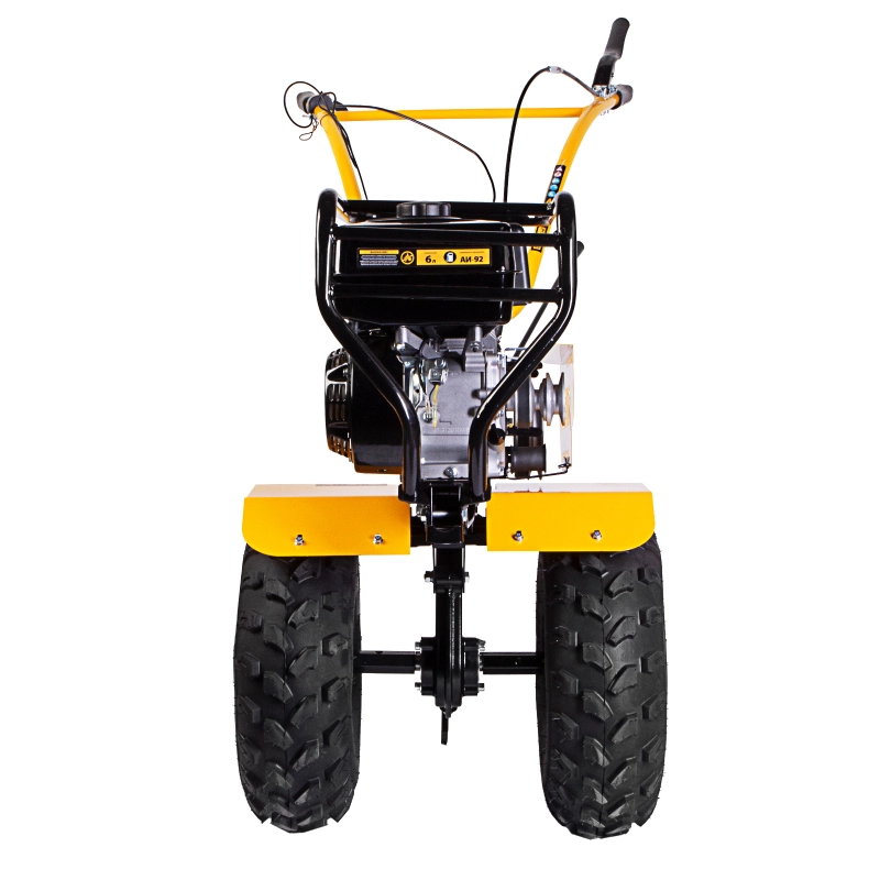 Мотоблок DPT-370-PRO, 7 л.с, ременное сцепление, ширина 90 см, глубина 35 см, фрез 3 х 4, ШОМ, передачи 4В/2Н Denzel (56404)