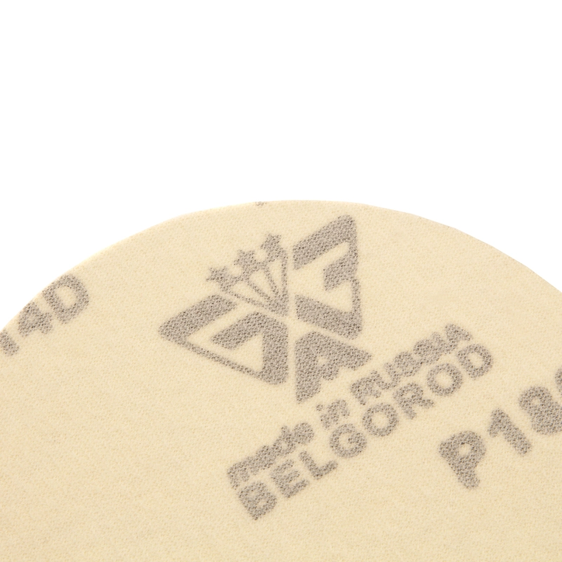 Диск шлифовальный под "липучку", KP14D, зернистость P 180, 6-Н, 125 мм, 5 шт, "БАЗ" (73728)