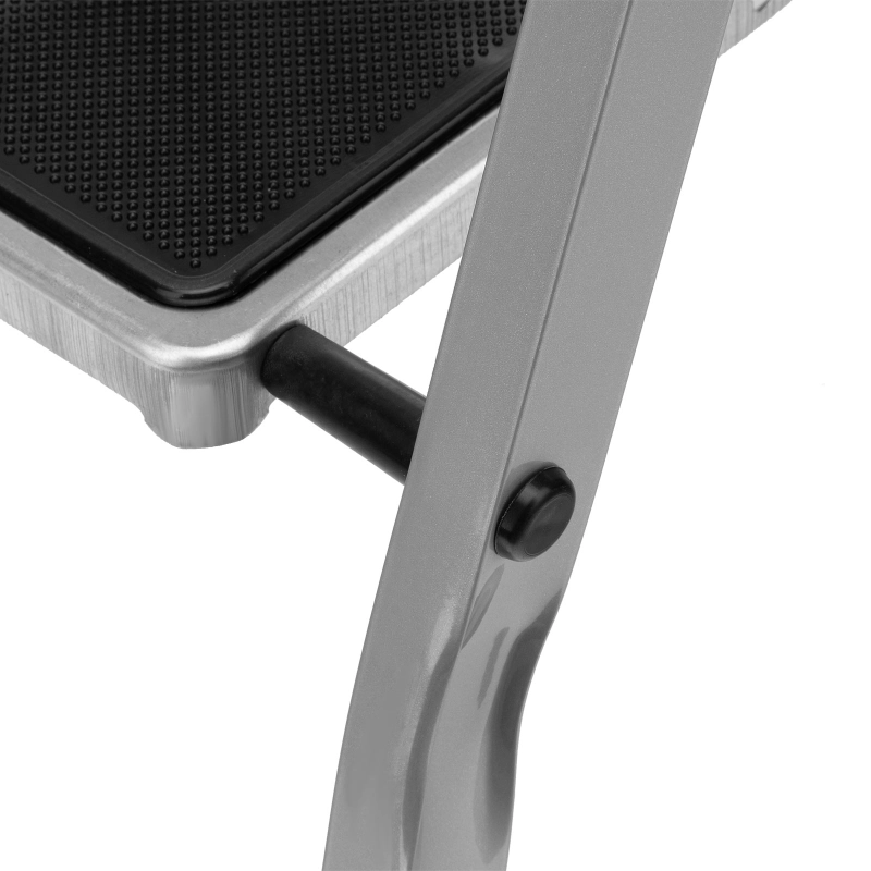 Стремянка 2 ступени, с полимерными ковриками, Сибртех (97867)