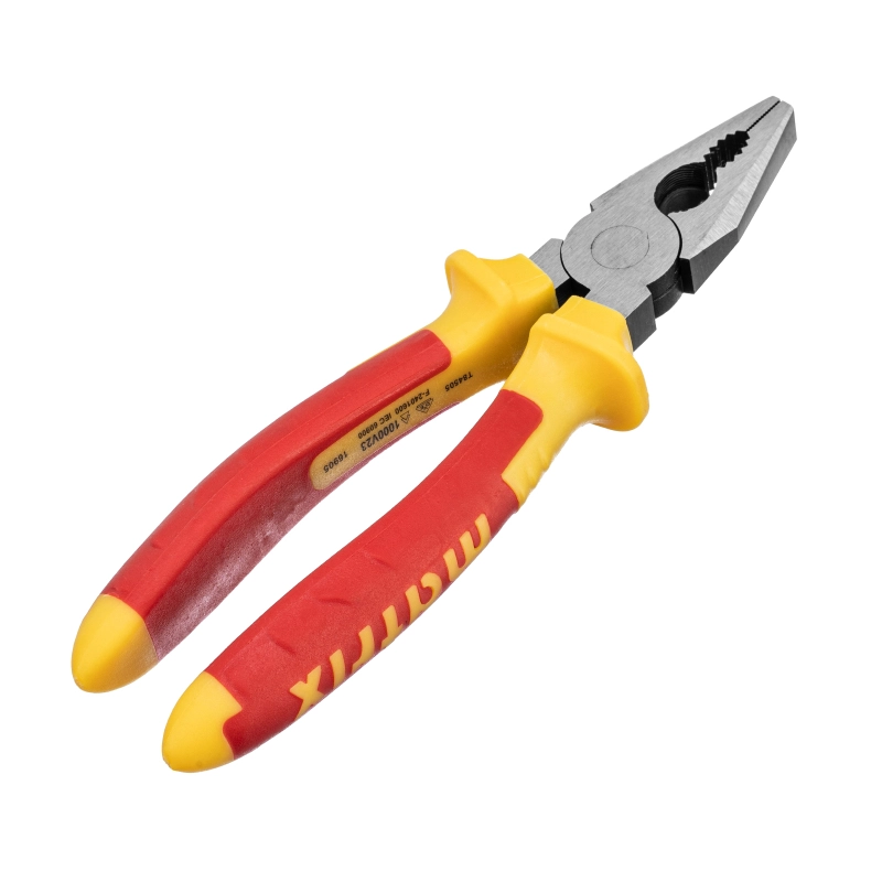 Плоскогубцы комбинированные Insulated, 200 мм, двухкомпонентные рукоятки Matrix Professional (16905)