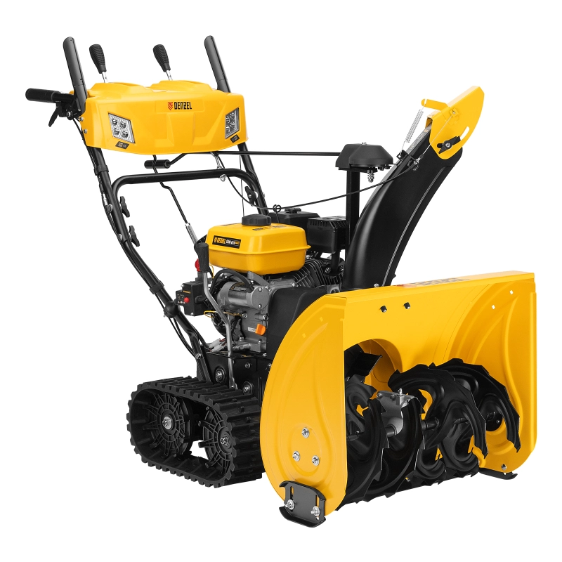 Бензиновая снегоуборочная машина SBM 610DT PRO, 212cc, гусеницы, эл.старт, блок. дифф. Denzel (97657)